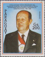 Alfredo Stroessner 1987